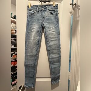 American Eagle Outfitters Light Blue Skinny Jeans
